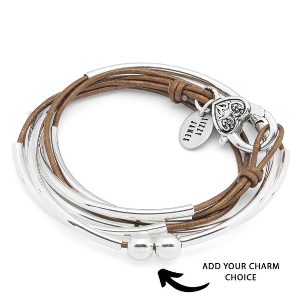 Ampersand Charm - for Lizzy James Charm Bracelets
