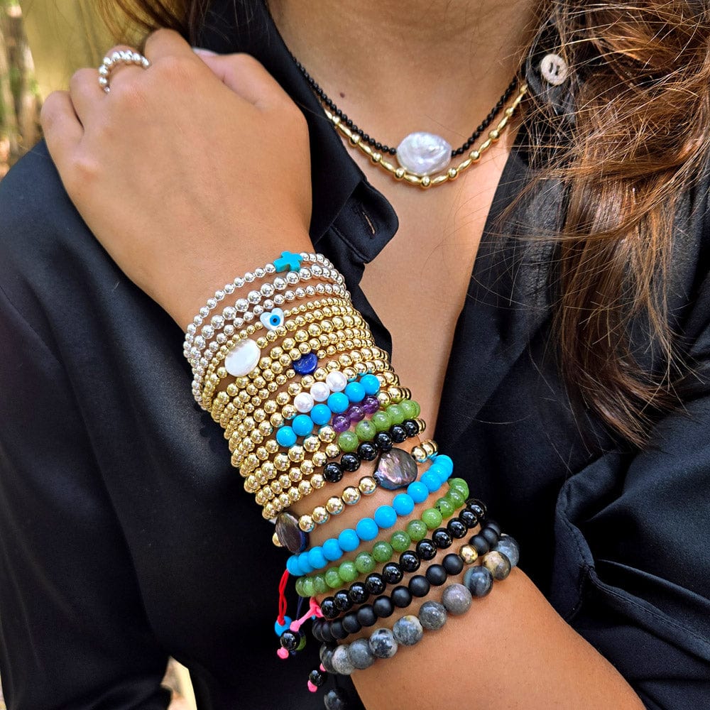 Waterproof Jewelry featuring sterling silver bracelets and 14k gold filled jewelry