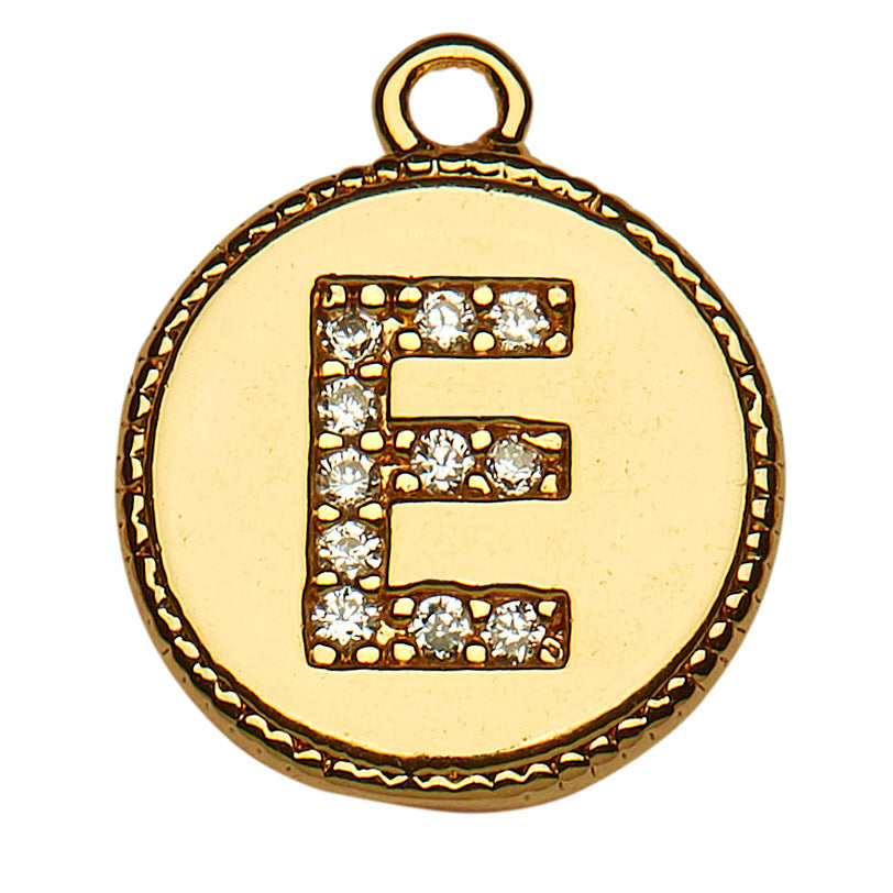 Gold CZ Initials | Lizzy James