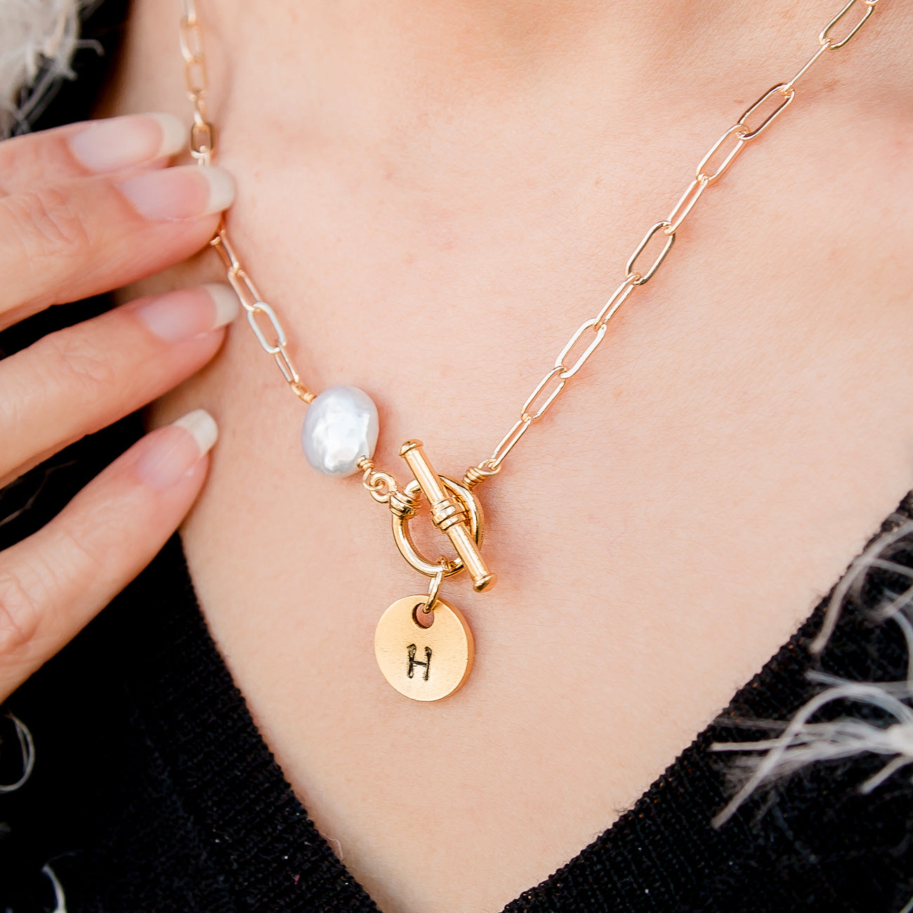 Initial Charm Necklaces | Lizzy James