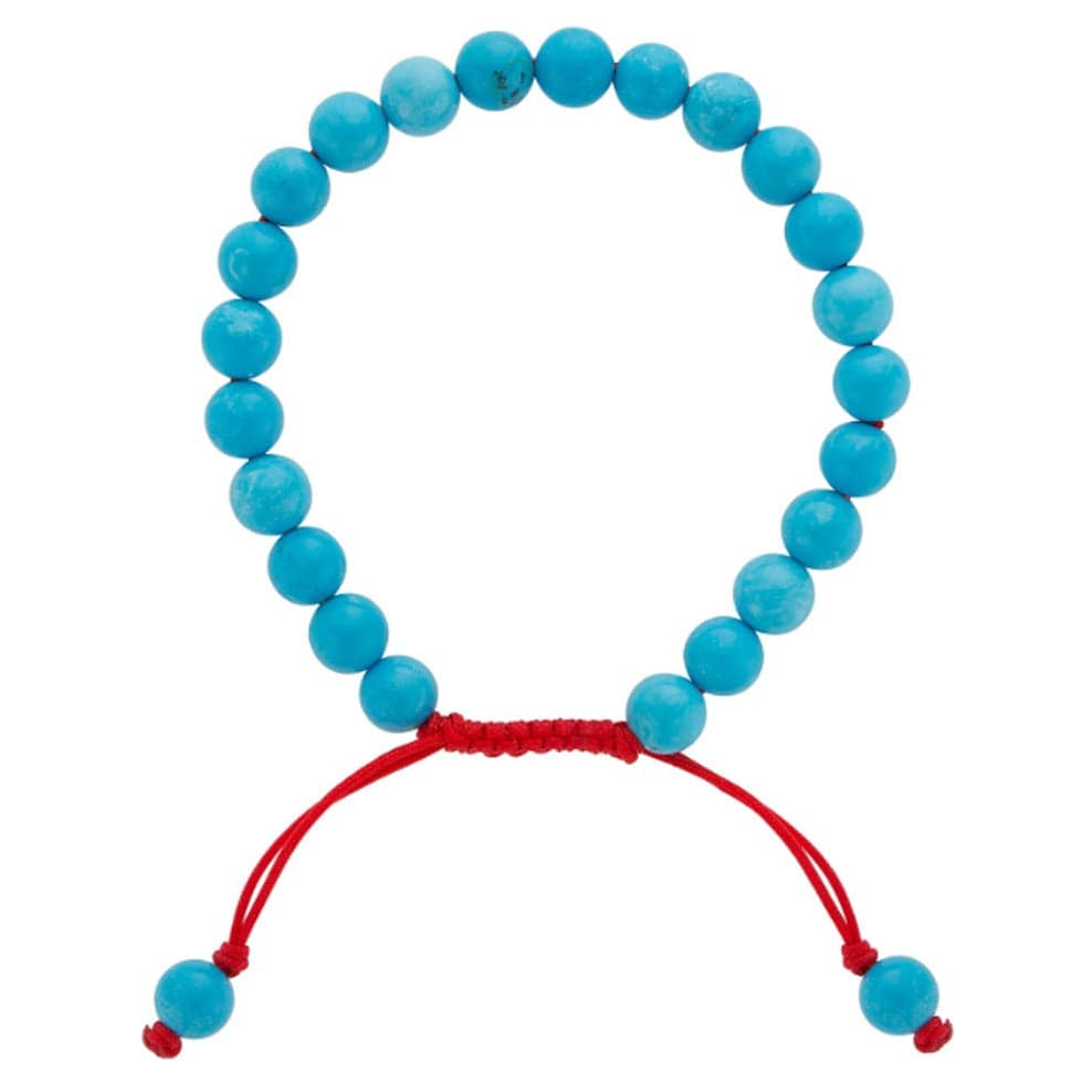 Turquoise Beaded Adjustable Bracelet Adjustable Bracelet