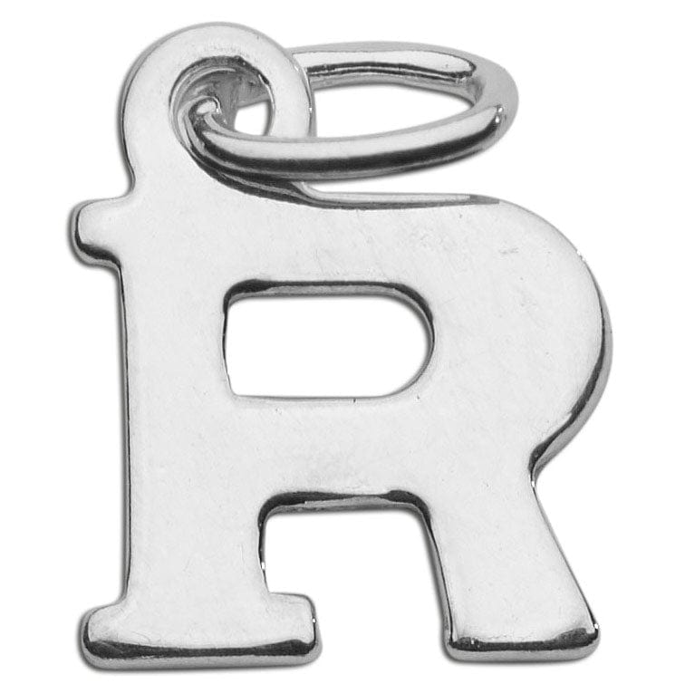 Sterling Silver Initial R Charm Sterlinginitials