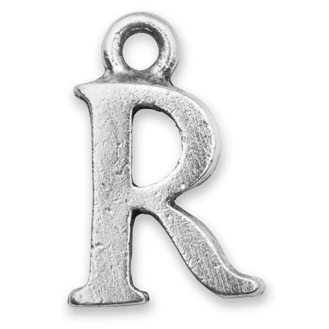 R Letter Charm Bracelet